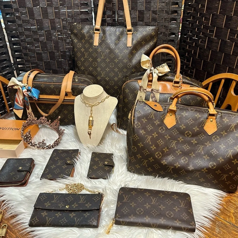 Louis Vuitton Cabas Mezzo Monogram Shoulder Tote - Excellent Preloved Condition